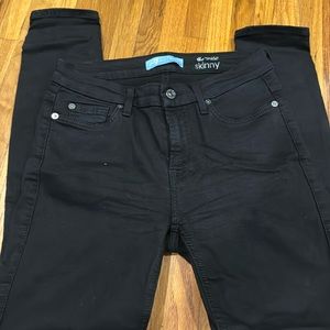 7 for Mankind Black Jeans